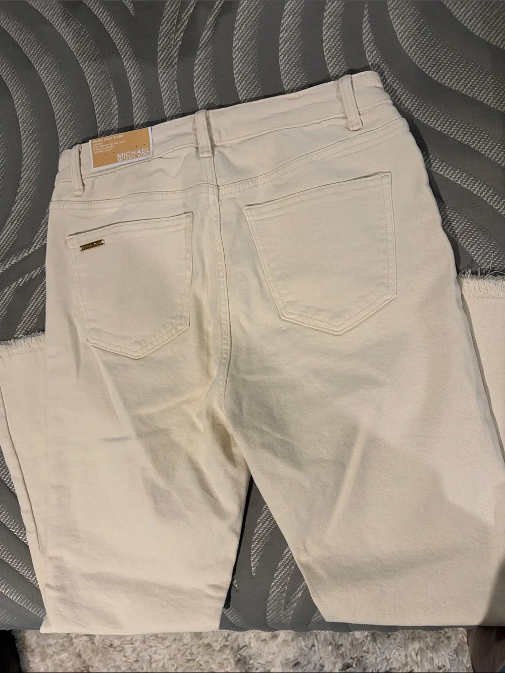 Michael Kors Selma Crop Flare Jeans